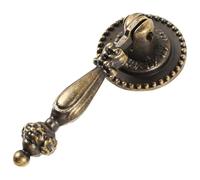 NOLITOY 2pcs Boutons D'armoires Cuisine Vintage en Alliage de Zinc Or, Poignées pour Tiroirs de Commode Décoratives et Faciles à Utiliser, pour Meubles et Décoration Intérieure