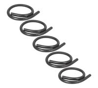NOLITOY 5pcs Tige de Remplissage D'espace en Mousse Noire Flexible pour Canapé et Meuble Housse à Rabat Antidérapante, pour Salon