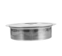 NOLITOY Anneau D'encastrement en Acier Inoxydable pour Plaque à Induction Diffuseur de Chaleur et Couvercle - Adaptateur pour Table Cuisson Induction - Compatible Fonds Plats - Kit -