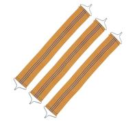 NOLITOY Ceintures de Renfort en Nylon Renforçant la Capacité de Charge Stabilité Jaune Lot de 3 Bande Élastique Extensible pour Chaise Longue Inclinable pour Terrasse et Extérieur