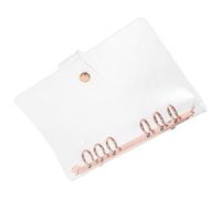 NOLITOY Couverture de Cahier A5 en Pvc Or, Coque Protectrice Légère pour t Bureau, Design Créatif pour Étudiants et Enseignants