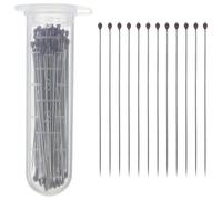 NOLITOY Kit de Matériel de Montage D'insectes 100pcs Épingles à Insectes en Acier Inoxydable Fixation Stable et Précision pour Entomologistes Amateurs