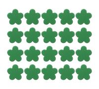 NOLITOY Lot de 120 Autocollants en Mousse Eva Forme Fleur Vert pour Récompense Garçon et Filles Décoration Maternelle Scrapbooking