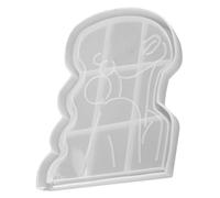 NOLITOY Moule en Silicone pour Résine Époxy, Plateau Créatif DIY Insert, Moule Souple et Décoration Artisanale