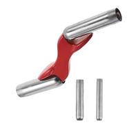 NOLITOY Outil de Jointoiement de Briques en Acier Carbone Résistant Outil de Nettoyage des Joints de Carrelage Lames Remplaçables Poignée Ergonomique pour Maçonnerie et Entretien