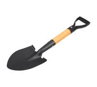 NOLITOY Outil de Plantation en Acier Noir Poignée Ergonomique Confortable, Fourche à Bêcher Polyvalente pour Fleurs et Sol, pour Camping et Jardinage
