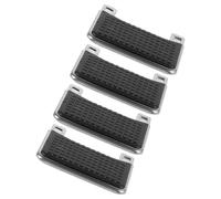 NOLITOY Pédale pour Poubelle 3l-5l en Plastique, Lot de 4 Pièces Noir | Poubelle la Cuisine à Pédale, Remplacement de Pédale, Installation Simple, pour Bacs 3l-5l
