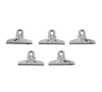 NOLITOY Pinces à Reliure Fourniture de Bureau Pratique en Acier Inoxydable Lot de 20 7,5 Cm, Clips pour Planche à Dessin, Attache pour Documents et Photos pour École, Maison et Bureau