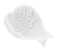 NOLITOY Plateau de Rangement en Résine Blanc Motif Plume Créatif, Décoratif et Unique pour Bijoux, Maison Cuisine