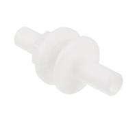 NOLITOY Raccord pour Sauna Portable en Plastique Blanc, Adaptateur de Remplacement Résistant la Chaleur pour Pot à Vapeur, Installation Rapide pour Salle de Vapeur Domestique