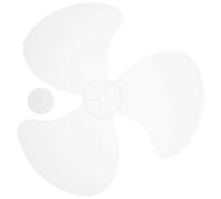 NOLITOY Remplacement De Lame De Ventilateur En Plastique 3 Feuilles Avec Couvercle D'écrou Pour Ventilateur Sur Pied Domestique Debout Ventilateur Électrique Ventilateur De Table transparent