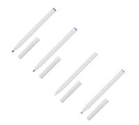 NOLITOY Stylos Marqueurs de Positionnement en Plastique Lot de 4 Blancs Sûrs et Pratiques pour Tatouages pour Salon de Tatouage et Maquillage des Sourcils
