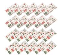 NOLITOY Tatouages Temporaires Drapeau Mexicain 20 Pcs Imperméables pour Visage et Corps Autocollants Mexique pour Fête de L'Indépendance Événements Sportifs Matchs de Football et