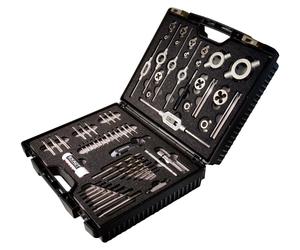 Nom EXACT Premium Assortiment de tarauds et filières HSS 61 pièces - 70511