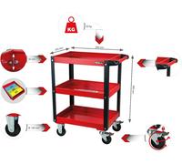 Nom KS TOOLS ECOline Chariot de service d'atelier, H850xL680xP425mm - 890.0001