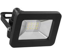 goobay Projecteur LED 53868/10 W/Blanc neutre 4000 K / 850 lm/Angle d'éclairage 110° / Indice de protection IP65 / Noir