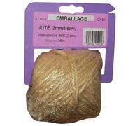 NON DEFINIE Ficelle Jute 0.6/3 x 200gr sur Cavalier Plastique, Voir Descriptif