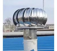 Non Power Roofing Rotating Air Vents for Houses Factory Attic Farm | Flue Exhaust/Fireplace/Chimney Wind Turbine Cap(450MM/17.7IN)