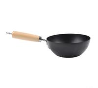 Non-Stick Iron Frying Pan Flat Bottom Wok 18-28cm(18CM)