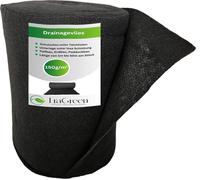 Non-tissé de drainage 150g/m² 90 m x 0,5m Br. Non-tissé filtrant Non-tissé de séparation Sous-couche de gravier