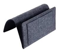 Non-tissé Organisateur de Chevet Compartiments Multiples, Multifonction | Poche de Lit Suspendue, Double Petits Compartiments et Grand Compartiment, pour Chambre D’garçon et Filles et Salon