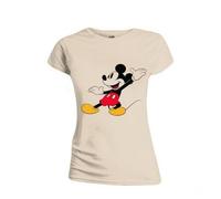 Noname Disney - T-Shirt - Mickey Mouse Happy Face - Girl (S)