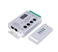 NONDK Contrôleur LED Programmable HC008, 133 Modes D'Effet, Contrôle 2048 Pixels LED pour Bande Lumineuse LED RVB WS2811 WS2812