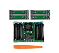 NONDK MAh pour Testeur de Capacité de Batterie 4CH Affichage LCD Module de Détection Numérique Lithium pour Test de Batterie 18650/21700