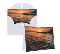 NONHAI Cartes de vœux avec enveloppes « Thinking of You » - Carte vierge - Carte de vœux pour toutes les occasions - Pour anniversaire, fête prénatale, félicitations, mariage