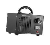 NonMiFyR Générateur D'Ozone Machine Purifiante Neutraliseur D'Odeurs Portatif à Construction Robuste en PP et Métal avec Minuterie Convient Aux Espaces de Vie, 10g per H