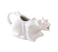 NonMiFyR Pich à Lait En Céramique En Forme D'animal Élégant Pich à Lait Compact Pot à Crème pr Service à Café, 150ML