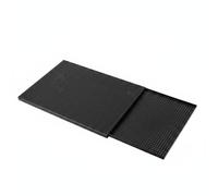 NonMiFyR Plaque à Pâtisserie Professionnelle Plaque de Cuisson Four Perforée Plateau Anti-gonflement Accessoires Solides pour Cuissons Homogènes et Préparation, 35x25 Cm, Film Dur