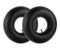 NONMON 15x6.00-6 Chambres à air de Roue Brouette, 2 Pièces Tubes Intérieurs de Remplacement avec Valve Droite pour Chariots à main, Tondeuses, Tracteur à pelouse, ATV, Voiturette de golf, etc