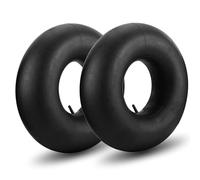NONMON 18x8.5/9.5-8 Chambres à air de Roue Brouette, 2 Pièces Tubes Intérieurs de Remplacement avec Valve Droite pour Tondeuse à gazon, Tracteur à pelouse, VTT Quad 4 Roues, Go Karts, etc