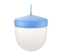 Noon Suspension Pan verre givré 30 cm Bleu pastel-bleu clair