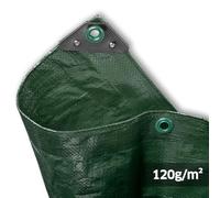 NOOR Bâche de Protection Hobby - bâche en Tissu 120 g/m² - Verte 3x4 m