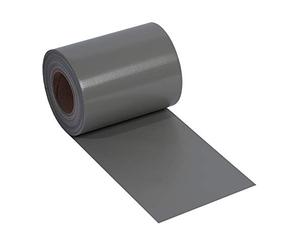NOOR Bande Brise-Vue en PVC Basic - pour clôture à Double Fil - Rouleau de Film de clôture - Gris Pierre - 0,19 x 35 m - Opaque - Protection Contre Le Vent et Les Regards indiscrets - 450 g/m² - avec