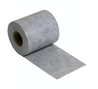NOOR Bandes Brise-Vue Aspect béton - 19 cm x 35 m (630 g/m²) - Brise-Vue Moderne pour clôtures à Double Barre - 28 Rails de Serrage de qualité supérieure Inclus - Couverture d'environ 7 m²