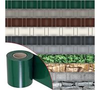 Noor Clôture Coque en Osier Bande à partir de Durable PE/PP, Vert, 19 cm X 35 m