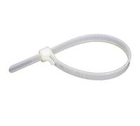 Noor Lot de 25 serre-câbles en nylon Transparent 7,5 x 200 mm