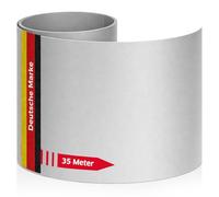 NOOR Panneau de clôture PP Pro 650 g/m² Gris Clair I 0,19 x 35 m I Le Brise-Vue idéal pour Votre clôture à Double Fil I Bandes Brise-Vue dans de Nombreuses Couleurs I Imprégné et imperméable