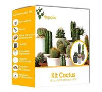 Nopalia® kit cactus prémium - mini kit à faire pousser