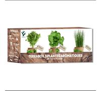 Nopalia® kit herbes aromatiques: basilic, persil, ciboulette, coriandre, romarin