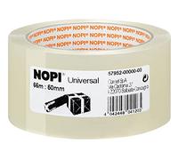 NOPI® Verpackungsklebeband Universal transparent 50 mm x 66 m