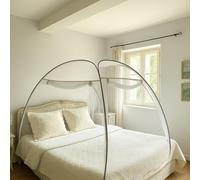 NOPIC Moustiquaire de Lit Autoportante - 2 Places 160-180 cm - Installation Rapide - Usage Intérieur et Extérieur - Marque française, Envoi Rapide