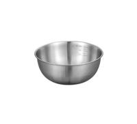 NOPOXA Bol de rangement pratique en métal - Bol gigogne en acier inoxydable - Bol multifonction pour battre les œufs à dessert