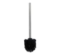 NOPOXA Brosse de nettoyage pour cuvette de toilette en acier inoxydable avec manche étendu