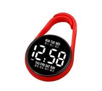 NOPOXA Horloge numérique multifonction avec écran tactile étanche et protection des yeux