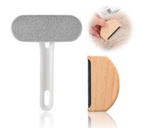 NOPVUFA 2 Pcs Peigne en Cachemire, Rasoir Anti Bouloche, Peigne Anti Bouloches pour Laine et Cachemire, Brosse Anti Peluches pour Vêtements, Pulls, Lainages, Écharpes, Manteaux