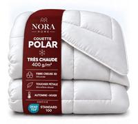 NORA HOME Couette 280x240 Hiver Très Chaude King Size 400 g/m² Polar
